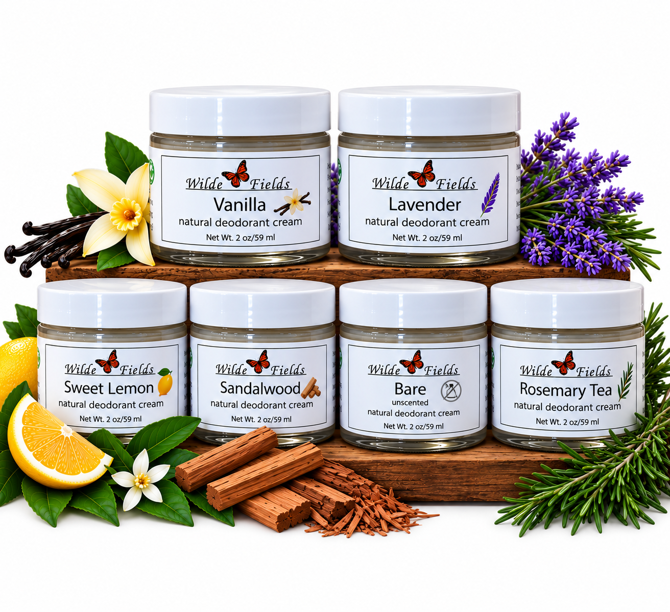 Bare- Natural Magnesium Deodorant Cream - Image 3