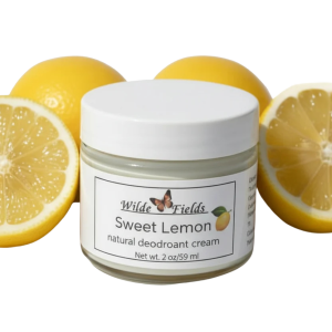 Sweet Lemon- Natural Magnesium Deodorant Cream
